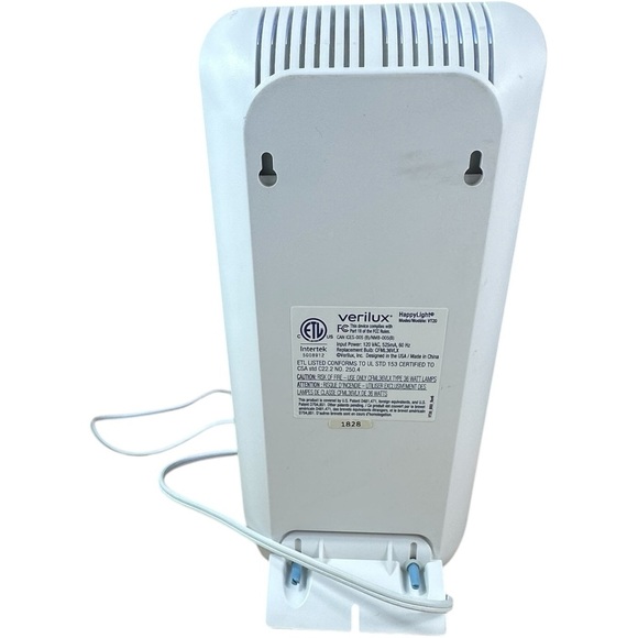 Verilux HappyLight Full-Size - UV-Free Therapy Lamp, Bright Light 10,000 Lux - Picture 3 of 4